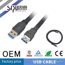 Cable usb macho de SIPUO alta calidad fábrica precio 25 pin 3.0 plano